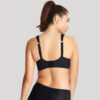 Panache sport bh met beugel, voorgevormd 'Zwart'.
