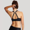 Panache sport bh met beugel, voorgevormd 'Zwart'.