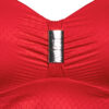 Ulla saint tropez tankini in de kleur rood.