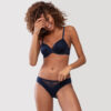 MEY Luxurious bi-stretch beugelbh, voorgevormd ‘Night blue’