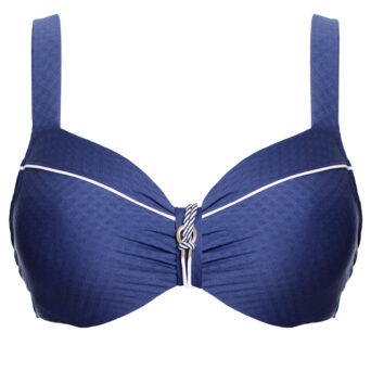 ULLA Portofino bikini met beugel, licht-voorgevormd in mooi blauw koop je bij BHSupport.