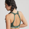 PANACHE racerback sport bh zonder beugel, voorgevormd ‘Forest green'.