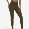 ANITA Compressie sportlegging 'Dark Olive'